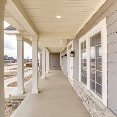 Lot 55 - Hawthorne Park Estates - Front porch