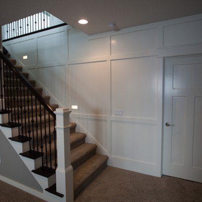 Lot 2 Grey Oaks - Lower Level Stairs